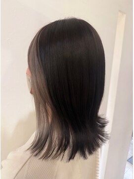 エヌアンドエー 春日部東口店(hair shop N&A) フェイスフレーミング×グレージュボブミディ