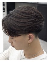 アクロ(ACRO)&nbsp;フェザーパーマテーパーフェードニュアンスパーマメンズパーマ