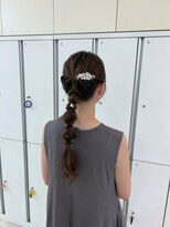 クレア(CREA)&nbsp;編みおろし ヘアセット