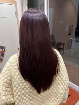 ビレア 尾張旭店(BELEA) 縮毛矯正/髪質改善/ストレート/ボルドーカラー