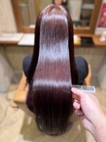 アルバ 宇都宮市(Alba) 髪質改善カラー ピンクレッド