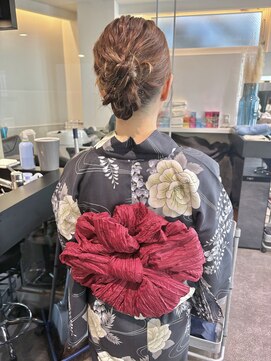 ケンジ 横浜(KENJE) 浴衣ヘア/シニヨン/ゆるふわヘア/花火大会