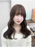透明感カラー/ブリーチなしiショコラベージュ/溝の口/ワンカラー