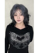 ノイル バイ キートス(neul by kiitos) ルーツカラーice blue×black