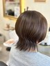 カラー＋髪質改善処理