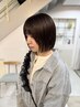 【梅雨のうねり・クセ対策】似合わせカット＋髪質改善ストレート ￥16,400～