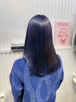 セブンルックスクレオ(7LOOKS creo)&nbsp;ブルーパープルのツートーンカラー