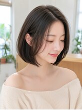 レリーアト 西宮北口(Rely ATO)&nbsp;西宮/ハッシュカット/グレージュ/デザインカラー