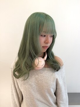 ゲーム 原宿店(GAME) ダブルカラーケアブリーチハイトーンベージュレイヤーボブ