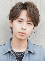 ニューヨークニューヨーク メン 垂水店(NYNY MEN)&nbsp;センターパート×ニュアンスパーマ×フェザーパーマ