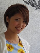 ヘアーサロン ジャヤ(hair salon JAYA) 長めなショートスタイル
