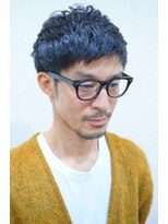 デコヘアーチップ(DECO HAIR Tip.) マスタード・メガネ