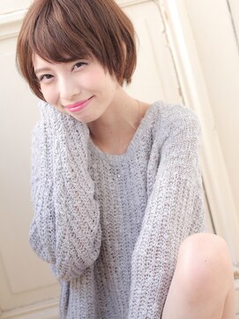 ジェム(GEM) ＊*Gem Garden*＊ハネさせない☆大人かわいいマッシュショート