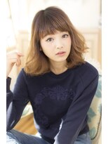 ジョワイユヘアーデザイン(Joyeux)&nbsp;joyeux☆重めミディアムスタイル