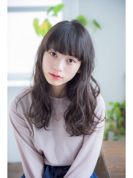 ミエル ヘア 新宿(miel hair) 【miel hair新宿】～ゆるふわ無造作スタイル～ミデアムヘア