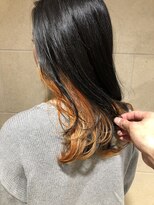 リー ヴィータ 上新庄(Lee Vita)&nbsp;黒髪×インナーオレンジ