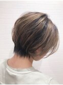 ◎外国人風◎短すぎない丸みショート◎ハンサムショート