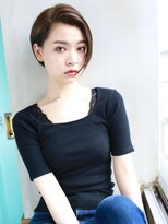 バース(BIRTH)&nbsp;天神【BIRTH】前下がりショート×ベージュカラー 3