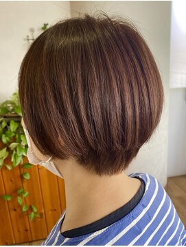 フレア 心 武庫之荘(flare) ナチュラルショートボブ