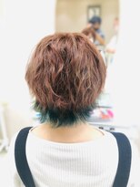 サユリ 高尾(SAYURI)&nbsp;夏カラー◎ピンクブラウン&インナーグリーン