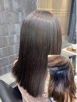 ラテ 渋谷(LATTE)&nbsp;Before→After縮毛矯正で夢のストレートヘア　癖毛の悩み解消