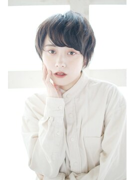 ゴッドハンド 横浜店 ふんわりフェミニンショート◎30代40代50代60代