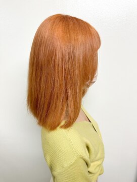 オアシス ガーデン 新宿店(Oasis GaRDEN) この夏やりたいペールオレンジ