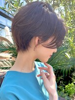 ジエクト 本店(The Ect)&nbsp;大人ガーリー プリカール チョコレート モードヘア 斜めバング