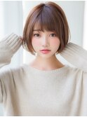 【joemi】大人ガーリーチョコレートナチュラルショート(小倉太郎