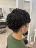スパイラルパーマ