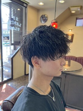 シシムーアフレームプラント sisimuoa×FRAMEPLANT ツイストスパイラルパーマ