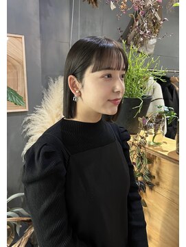 ルーシーバイパム 恵比寿(Lucy by PAM.) 耳掛けボブ