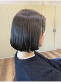 ボブ×オリーブグレー