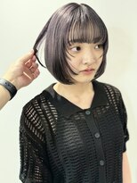 クラシカ(classika)&nbsp;フェイスレイヤー/Bob/ラベンダーグレー/ダブルカラー