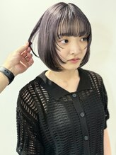 クラシカ(classika) フェイスレイヤー/Bob/ラベンダーグレー/ダブルカラー