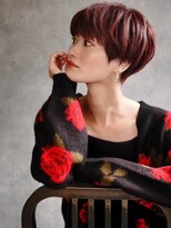 アールイーノウン 阿倍野区昭和町店(re; nown)&nbsp;★くびれショート小顔愛されピンクブラウン★20代30代40代50代