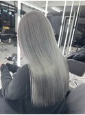シルバーアッシュカラー☆ケアブリーチ