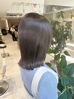 ミズチャーム(Ms.CHARM) オリーブカラー/ブリーチなし/韓国スタイル/イメチェン