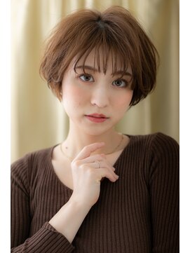 カバーヘア イヴ 戸頭店(COVER HAIR EVE) 大人かわいいゆるふわラウンドマッシュTb8戸頭20代30代40代