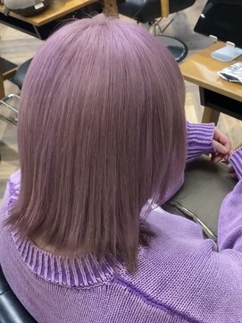 マーレ(MARLE./) 色落ちもカワイイバイオレットピンク