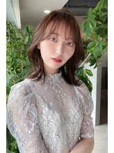 髪結 花鳥風月 ミディアムレイヤー×ウルフカット