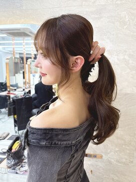 ロンドアヴァントゥス 池袋(Lond aventus) レイヤーカット/顔回り/韓国風巻き/髪質改善/池袋