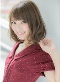 山村/大人ボブ/ゆるふわパーマボブ/前下がりボブ銀座/ボブパーマ