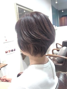 ヘアー グリーン(hair green) 40代50代60代/ショートボブ/ナチュラルショートボブ