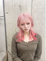 モニカ 原宿店(MONIQA) ホワイトピンク