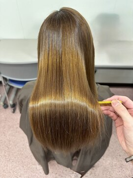オリジンズヘアーセカンド 守谷店(Origins hair 2nd) 縮毛矯正より超サラツヤ髪に『髪質改善』♪髪ドラで夢の髪質へ♪