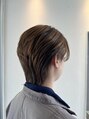 ル クール 宮内店(Le Coeur) 色気と男らしさを両立した、センターパートウルフ!小顔見えも◎