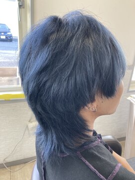 オッジ ヘアー 深谷店(Oggi Hair) ウルフカット　7月