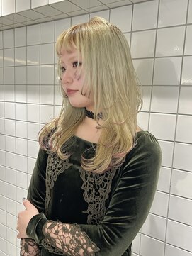 ホロ 渋谷(hollo) エンドカラー/裾カラー/グランジヘアー