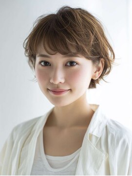 ニスル 町田店(NISURU) 似合わせカット/大人ガーリー/ダークアッシュ/着物/町田/町田駅